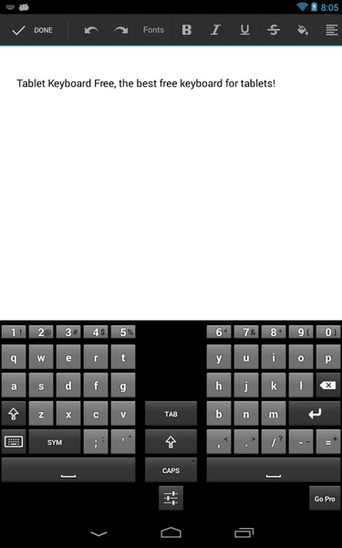 Tablet Keyboard Free - Preview 6