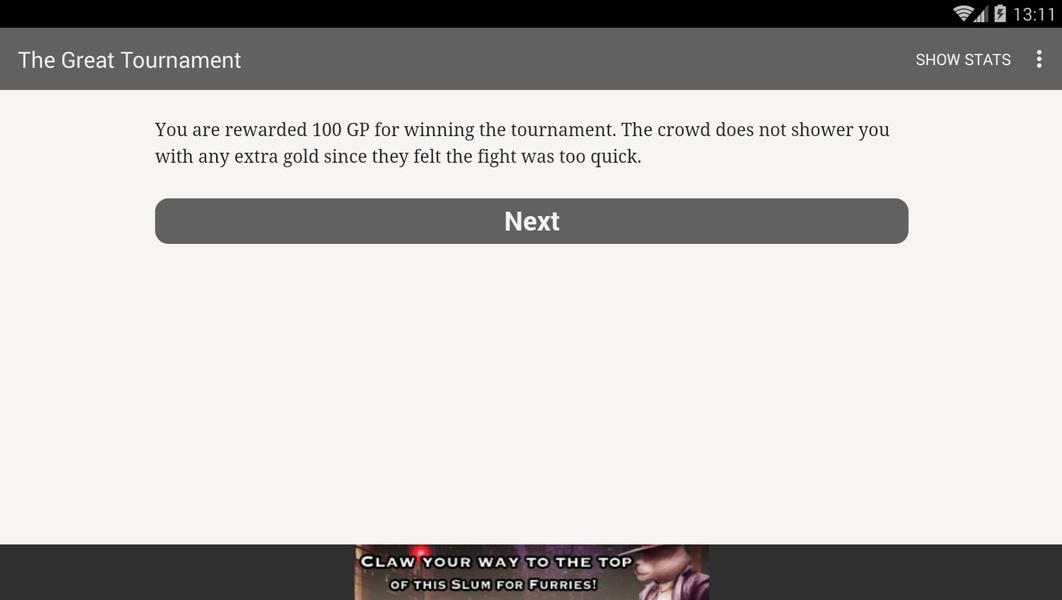 The Great Tournament - Preview 11