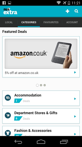 NusExtraDiscountCompanionApp - Preview 2