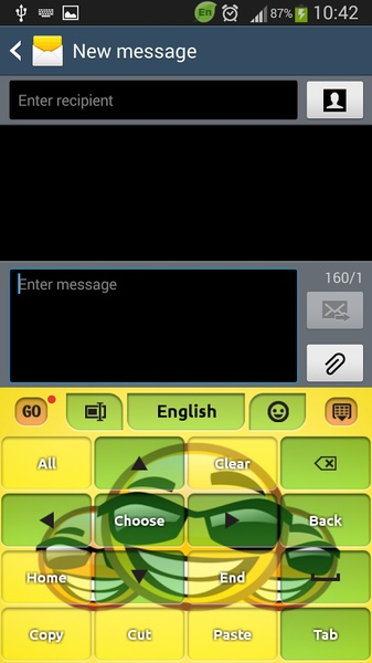 Keyboard Emoji Theme - Preview 4