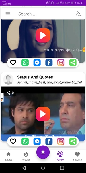 WhatsApp Status Videos Share & Download - Preview 7