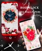 Rose Clock Live Rose Wallpaper screenshot 6