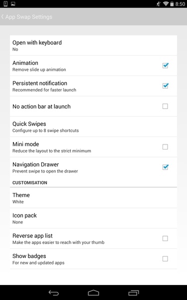 App Swap - Preview 3