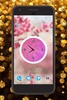 Glitter Clock Live Wallpaper screenshot 3