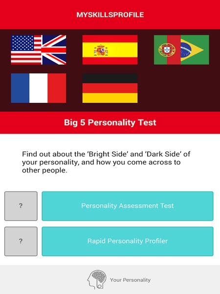 Big 5 Personality Test - Preview 2