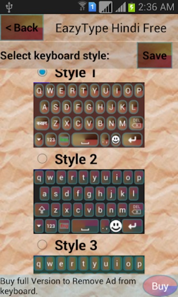 EazyType Telugu Keyboard - Preview 1