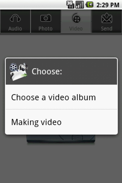 Audio, Photo, Video to E-Mail - Preview 2