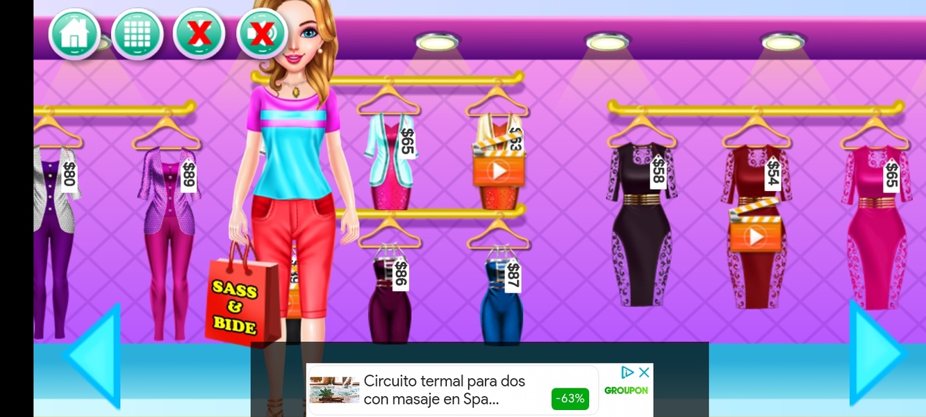 Shopping mall girls dress up - Preview 5