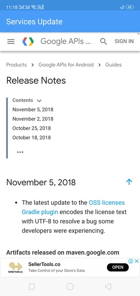Services Update - Preview 7
