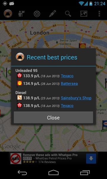 WhatGas Petrol Prices - Preview 3