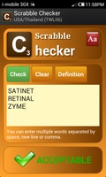Scrabble Checker for Android 1
