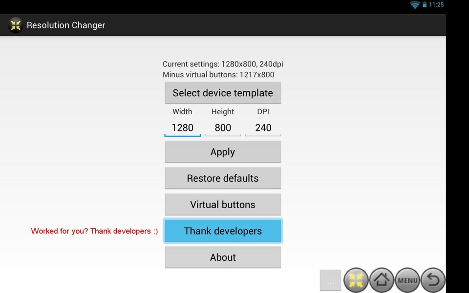 Resolution Changer - Preview 1