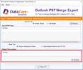 DataVare Outlook PST Merge Expert screenshot 1