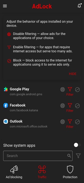 AdLock for Android - Preview 3