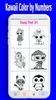Kawaii Color by Number, pixel art game. screenshot 8