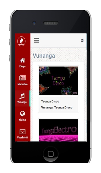 DigitalTsonga Mobile - Preview 1