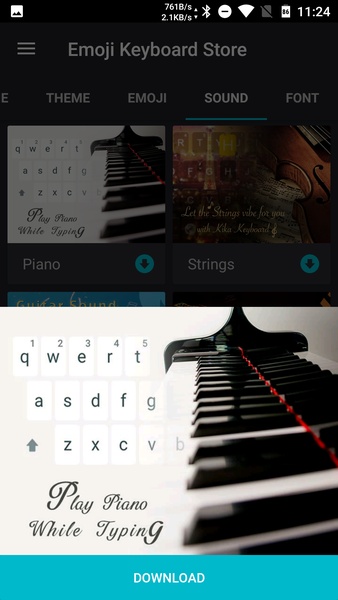 Teclado Emoji Keyboard Lite - Preview 4
