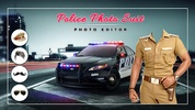 Men Police suit Photo Editor screenshot 1