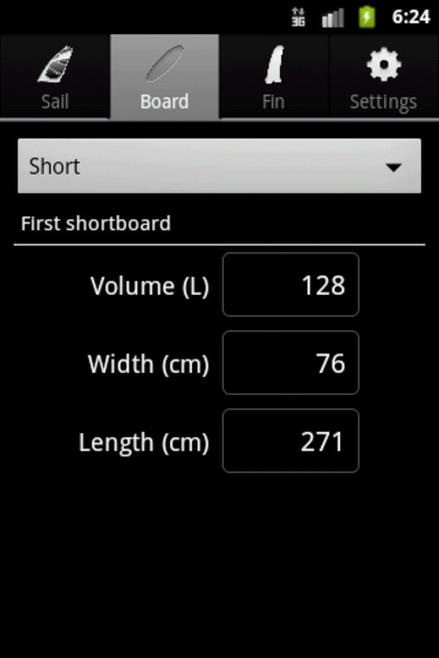 Windsurf Calculator - Preview 5