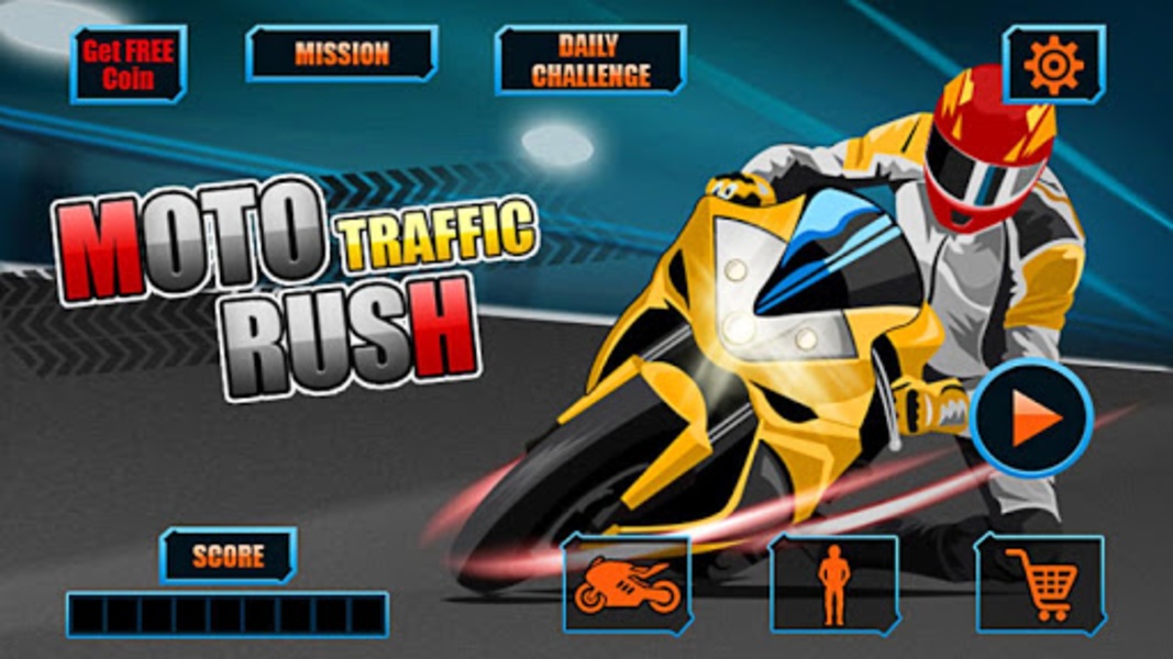 Moto Traffic Rush3D - Preview 1