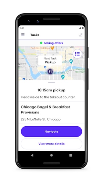 Grubhub for Drivers - Preview 2
