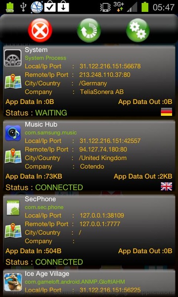 Connection Tracker - Preview 2