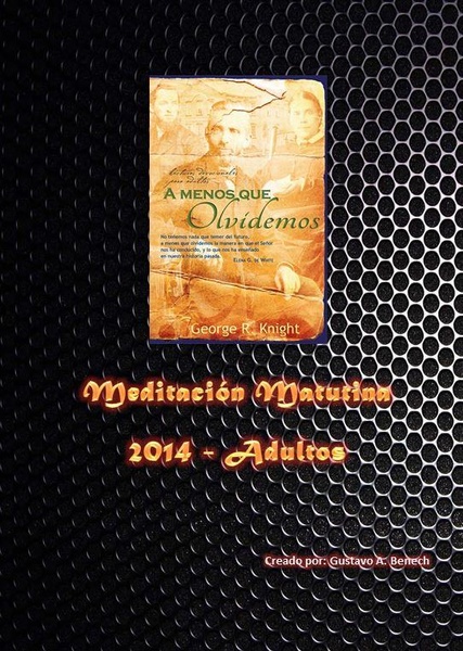 Meditacion Matutina 2014 - Preview 1