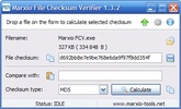 Marxio File Checksum Verifier screenshot 1