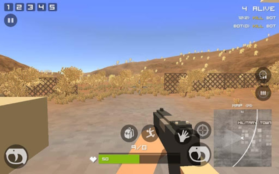 Grand Pixel Royale Battlegrounds Mobile Battle 3D - Preview 1