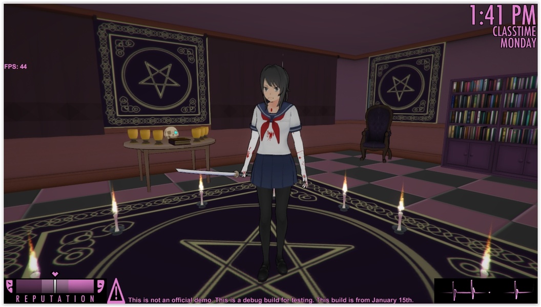 Yandere simulator store xbox one game