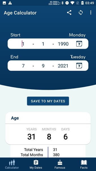 Age Calculator by Date of Birth - Preview 1