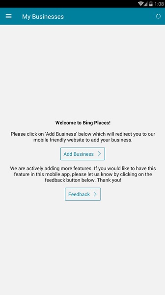 Bing Places for Business - Preview 1