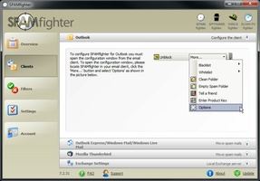 SPAMfighter screenshot 1