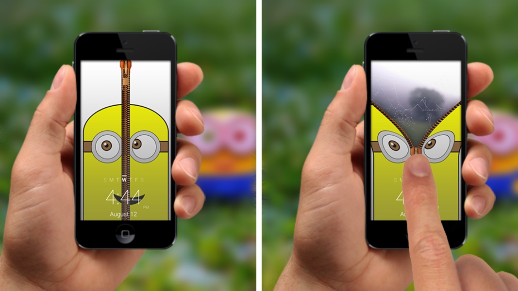 Cool Zipper Lock Screen - Preview 2
