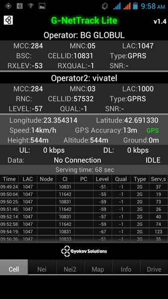 G-NetTrack Lite - Preview 2