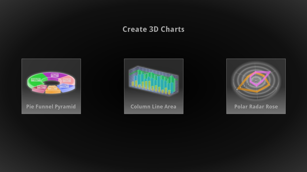 3D Charts Mobile - Preview 1