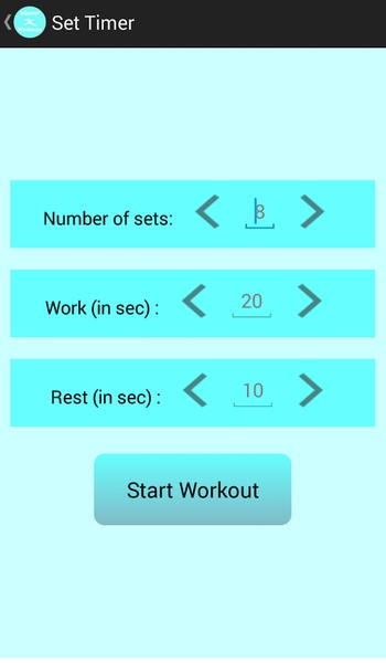 Interval Trainer - Preview 4