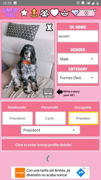 Rate My OC - Preview 2
