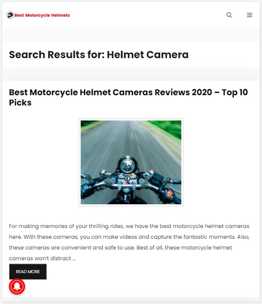 Motorcycle Helmet App - Preview 1