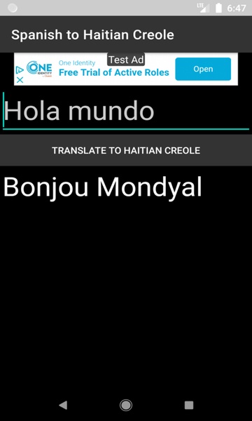 Spanish to Haitian Creole Translator - Preview 4