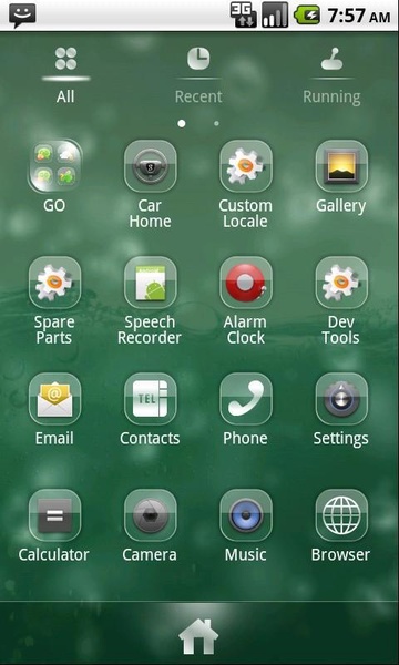 Clee2 GO Launcher EX AND GO SMS PRO - Preview 3