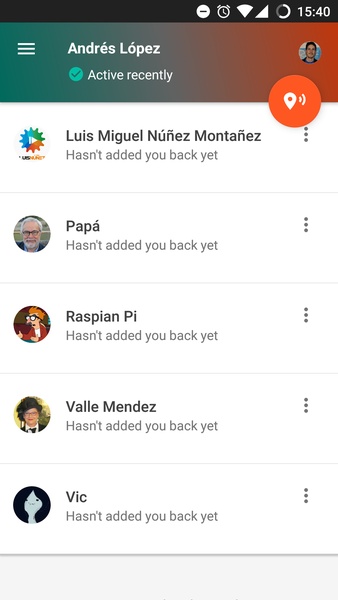 Trusted Contacts - Preview 5