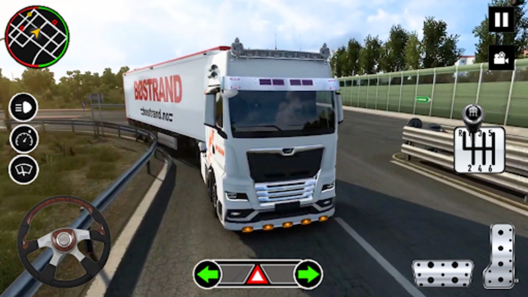 US Modern Heavy Grand Truck 3D - Preview 3