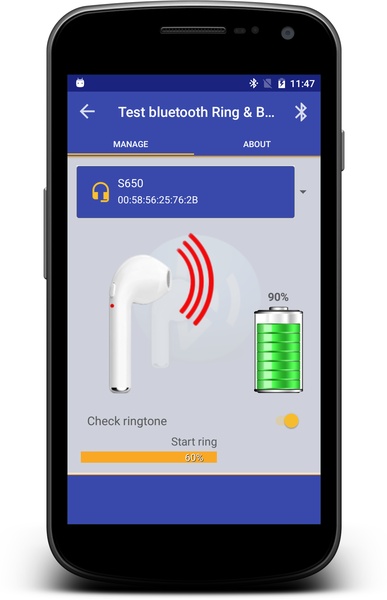 Test bluetooth Ring & Battery - Preview 5