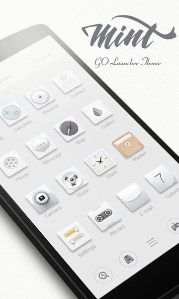 Mint GOLauncher EX Theme - Preview 5