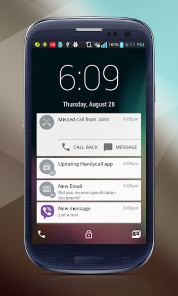Lollipop LockScreen - Preview 6