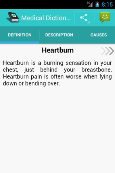 Medical Dictionary - Preview 3