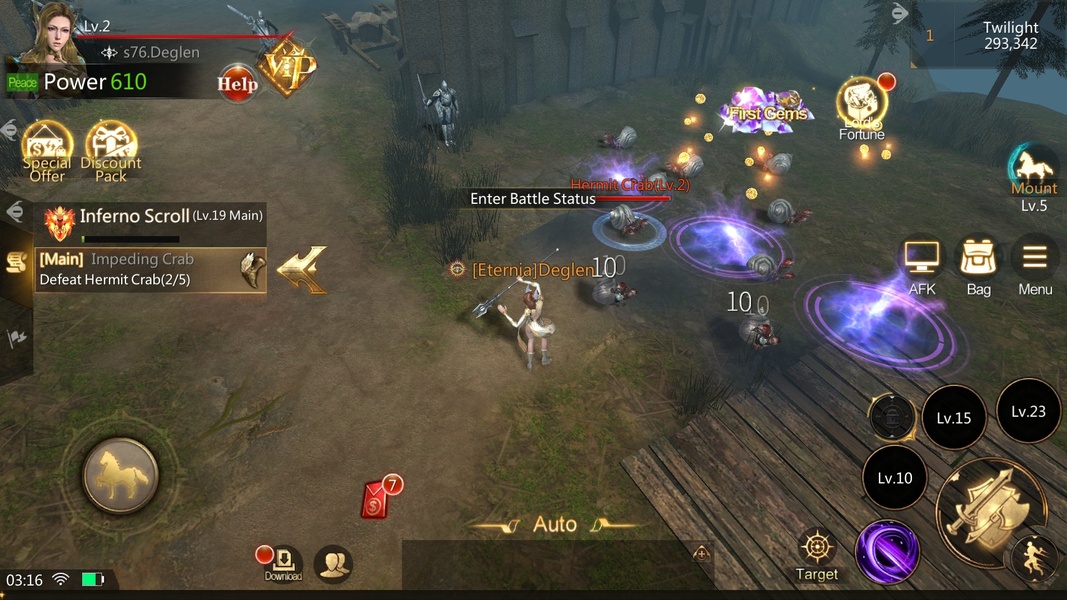 Brave Blades: 3D Action MMORPG - Preview 3