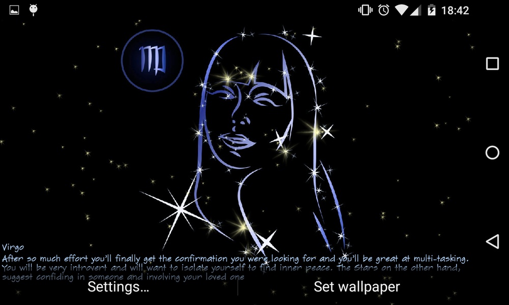 Your Daily Horoscope Live Wallpaper Free - Preview 4