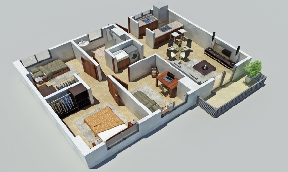 Planos de Casas - Preview 1